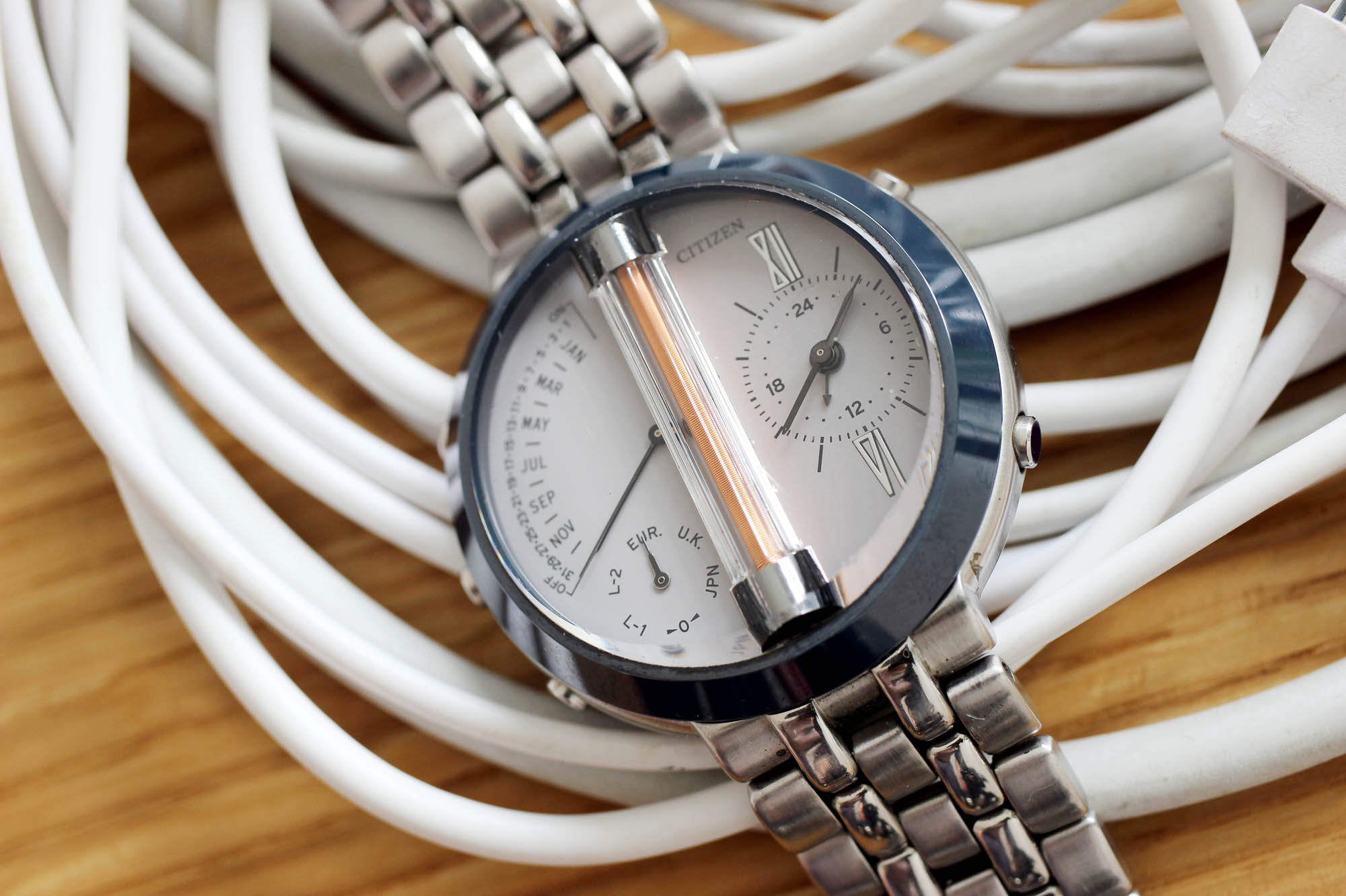 TimeTravel 3 Radiocontrolled Citizen 7400 Multizone Wristwatch News