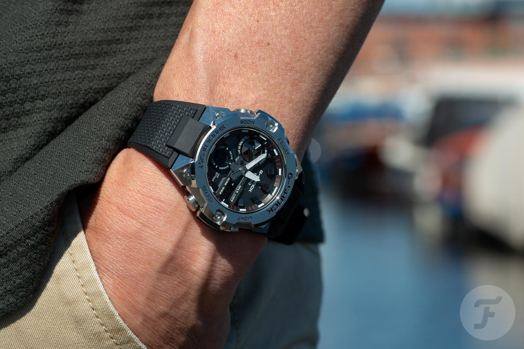 CASIO カシオ G-SHOCK G-STEEL GST-B400-1AJF